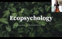 Riina Bray & David Fancy: Ecopsychology