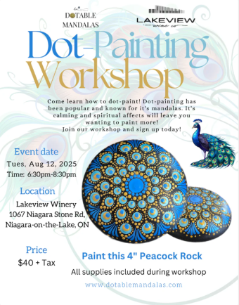 Dotable Mandalas Workshop - Aug 12