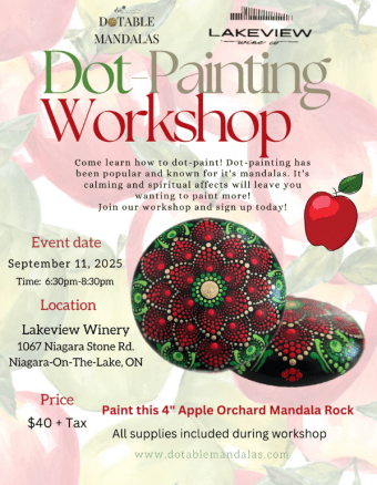 Dotable Mandalas Workshop - Sept 11