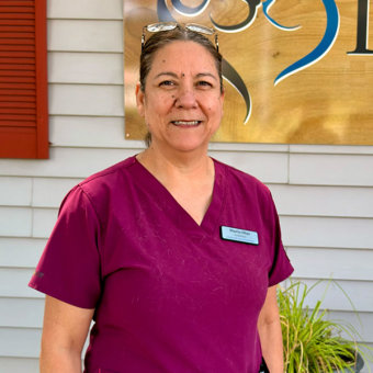 Maria D, veterinary assistant at Douglasville Veterinary Hospital