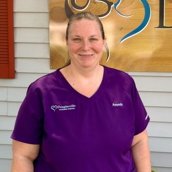 Amanda E, veterinary assistant at Douglasville Veterinary Hospital