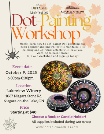 Dotable Mandalas Workshop - October 9