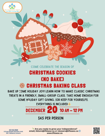 Christmas Cookies (No Bake)