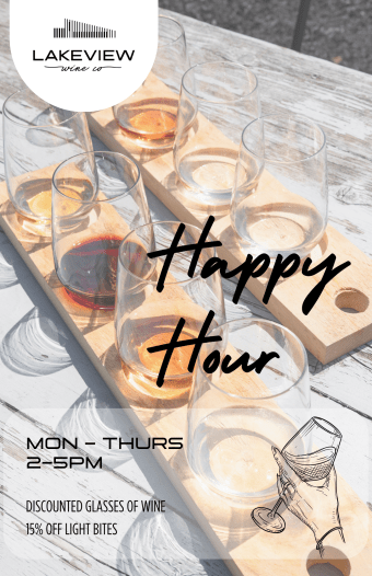 Happy Hour @ Lakeview Wine Co.
