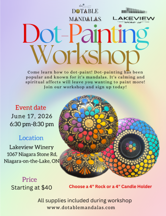 Dotable Mandalas Paint Workshop - June 17