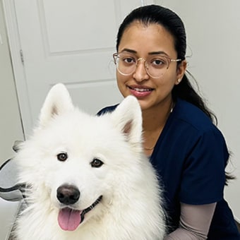 Noor, Timmins Veterinary Assistant/Receptionist
