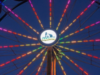 Ferris wheel at the West Niagara Fair in Grassie, Ontario