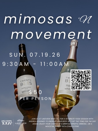 Mimosas 'N Movement with Lost 'N Found Yoga - July 19