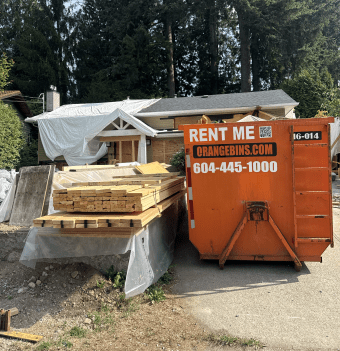 Furniture Disposal Bin Rental – Vancouver