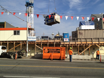 Deck Demolition Bin Rental – Vancouver