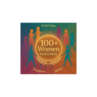 100+ Women Who Care Niagara Logo