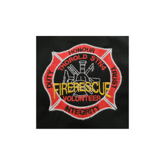 Thorold Station 4 Volunteer Firefighters Logo