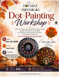 Dotable Mandalas Workshop - October 20